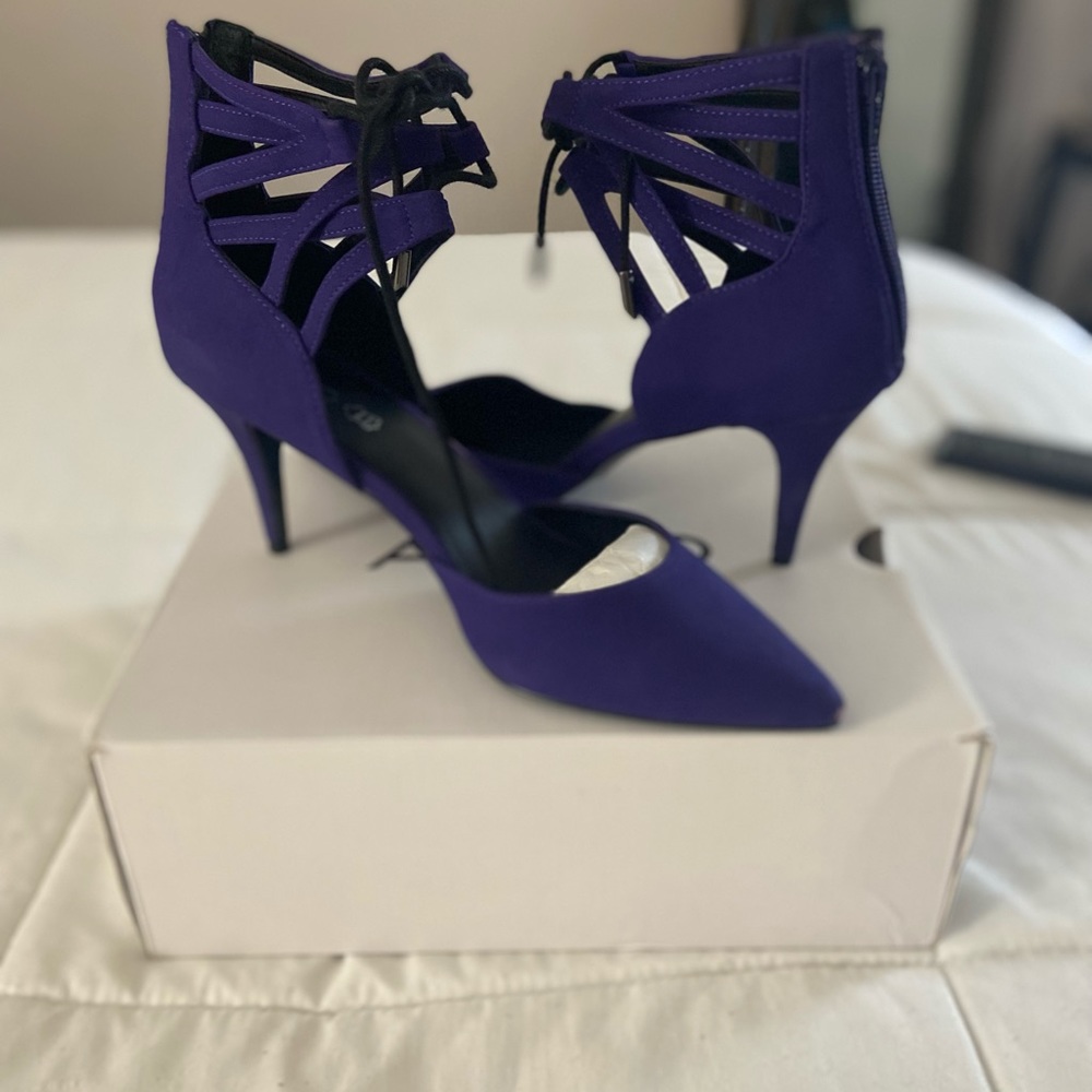 Aldo Violet Size 11 Heels